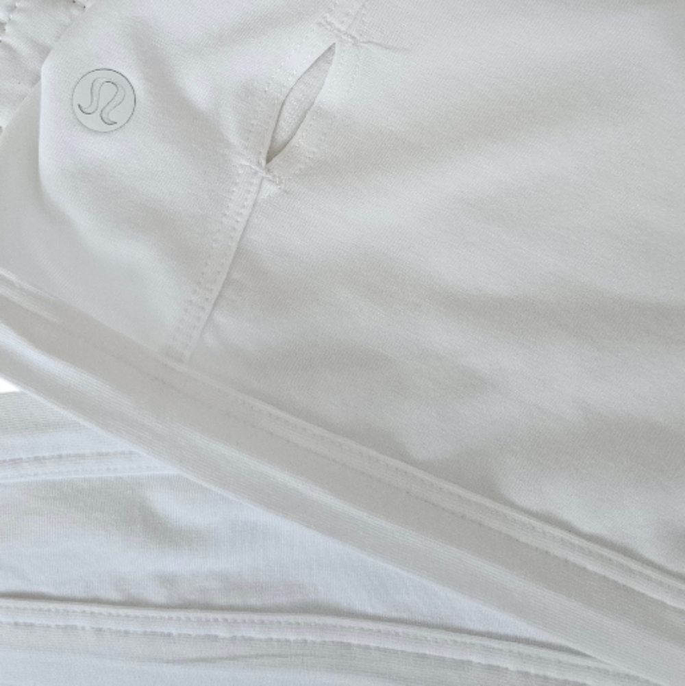 Lululemon Athletica Pure White Tie-Front Tank Top - Picture 8 of 10